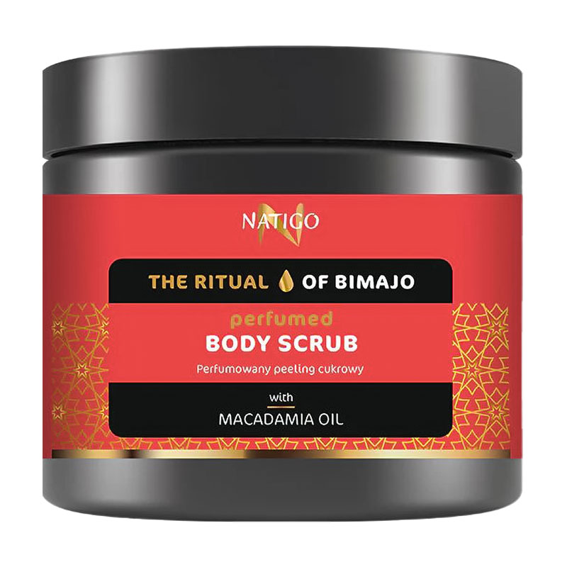 Парфумований цукровий скраб для тіла Natigo The Ritual of Bimajo Perfumed Body Scrub з олією макадамії, 650 г